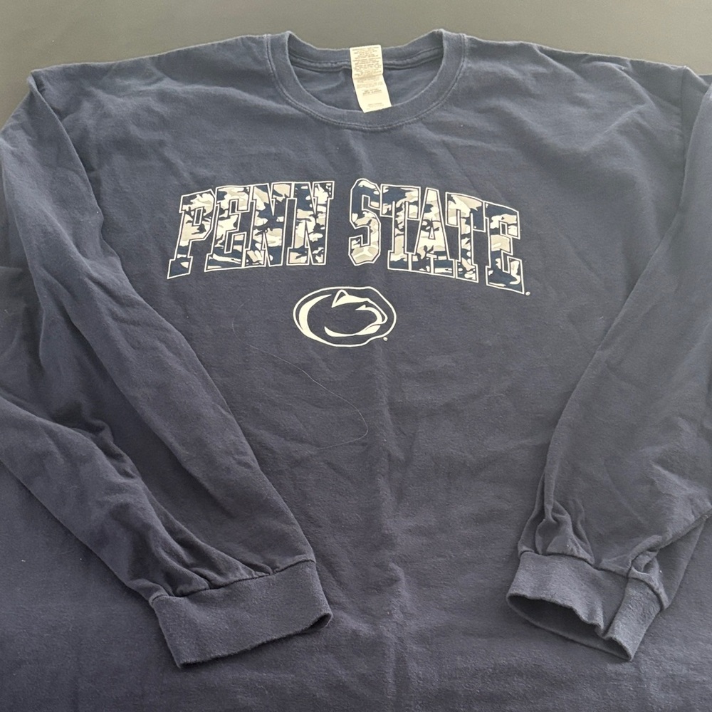 Penn State Navy Blue Long Sleeve Shirt